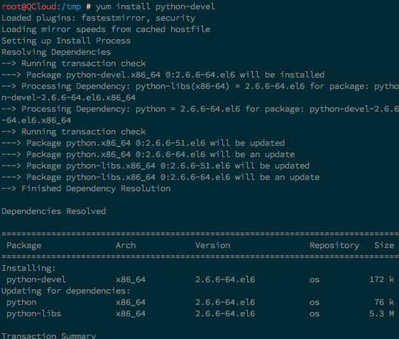 在 CentOS 中安装 pip 和 Glances 在 CentOS 中安装 pip 和 Glances